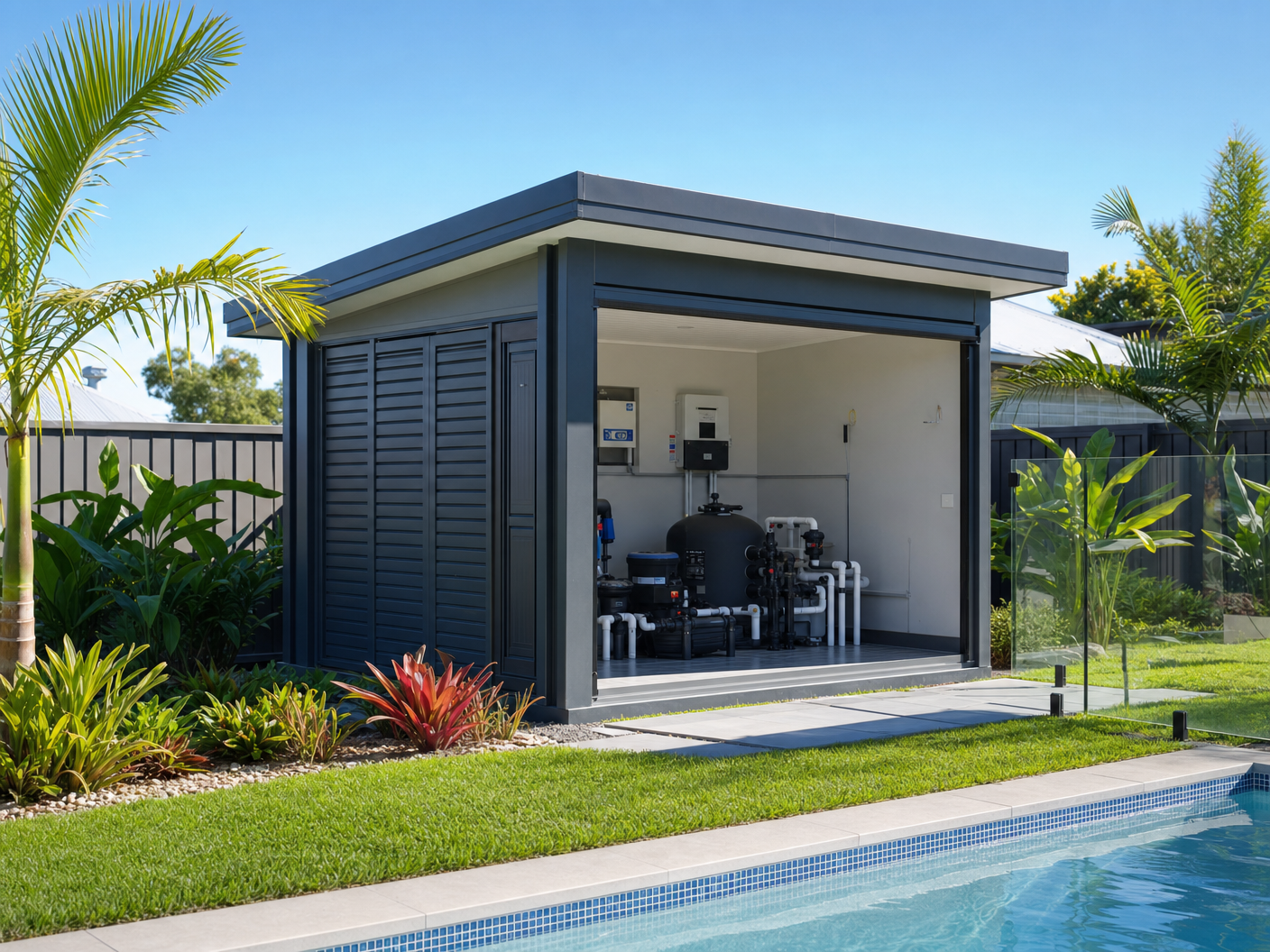 Pool Sheds