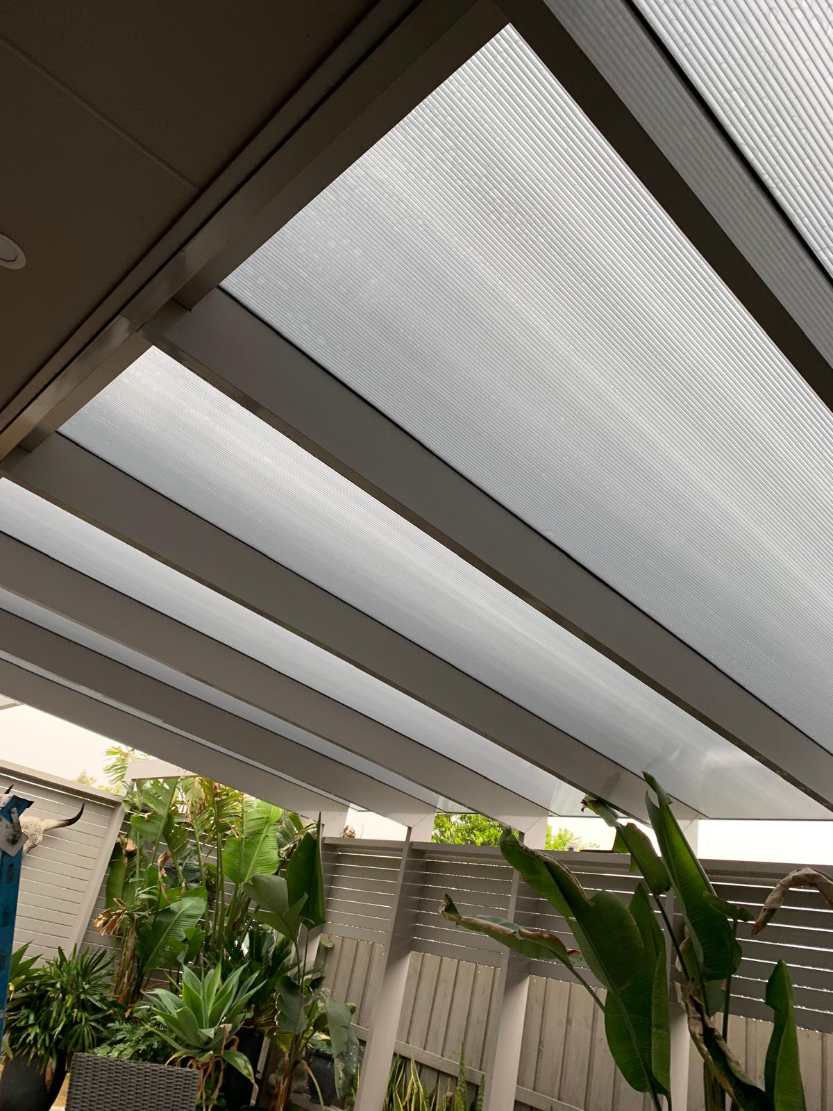 Polycarbonate Roof Interior
